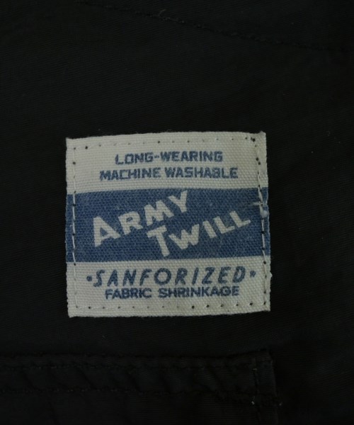 ARMY TWILL（アーミーツイル）ショートパンツ 黒 サイズ:F メンズ/2200733105043