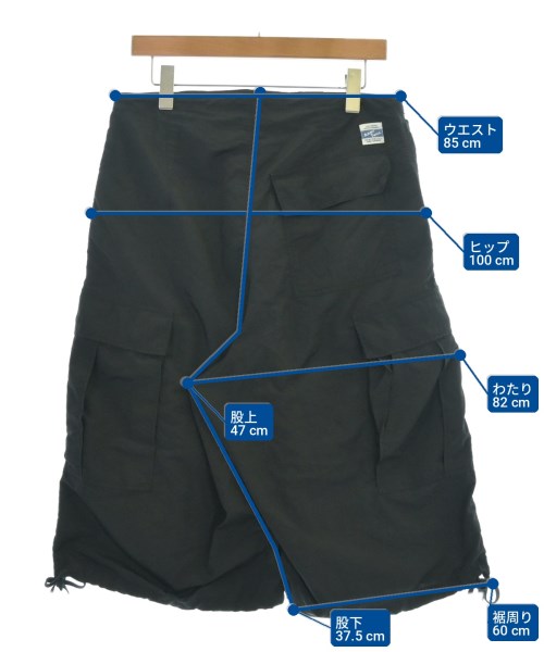 ARMY TWILL（アーミーツイル）ショートパンツ 黒 サイズ:F メンズ/2200733105043