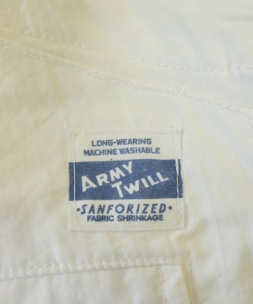 ARMY TWILL（アーミーツイル）カーゴパンツ 白 サイズ:S レディース/2200682742139