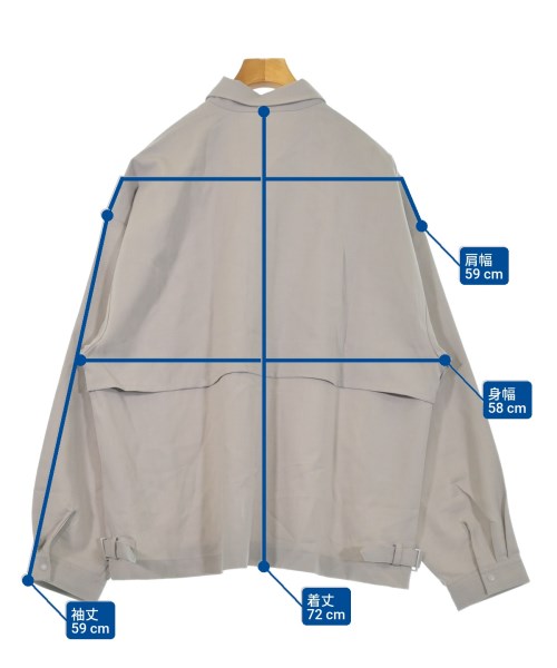 BeAMS DOT（ビームスドット）カジュアルシャツ グレー サイズ:M メンズ/2200621121124