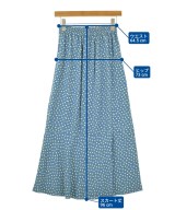 BeAMS DOT（ビームスドット）ロング・マキシ丈スカート 青 サイズ:F レディース/2200716060093