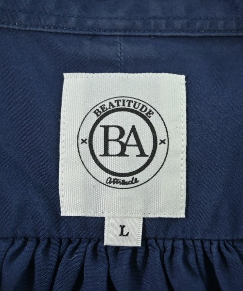 BEATITUDE（ビアティチュード）カジュアルシャツ 紺 サイズ:L メンズ/2200652290158