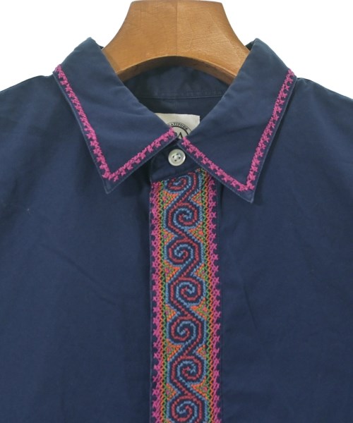 BEATITUDE（ビアティチュード）カジュアルシャツ 紺 サイズ:L メンズ/2200652290158