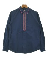 BEATITUDE（ビアティチュード）カジュアルシャツ 紺 サイズ:L メンズ/2200652290158