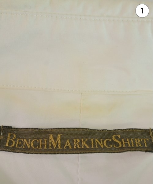 BENCH MARKING SHIRT（ベンチメーカーシャツ）カジュアルシャツ 白 サイズ:M メンズ/2200522472042