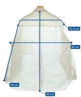 BENCH MARKING SHIRT（ベンチメーカーシャツ）カジュアルシャツ 白 サイズ:M メンズ/2200522472042