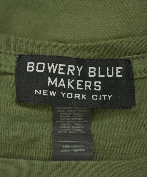 BOWERY BLUE MAKERS（バワリーブルーメイカーズ）Tシャツ・カットソー カーキ サイズ:XL メンズ/2200686765301