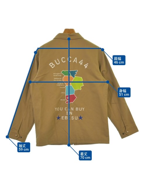 Bucca44（ブッカフォーティーフォー）ブルゾン 茶 サイズ:M メンズ/2200579188064