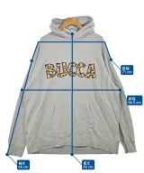 Bucca44（ブッカフォーティーフォー）パーカー グレー サイズ:-(XXXL位) メンズ/2200693517047