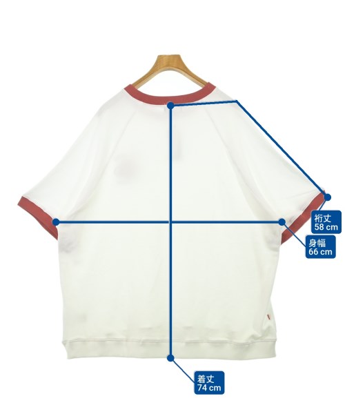 Bucca44（ブッカフォーティーフォー）スウェット 白 サイズ:XXXL メンズ/2200693517054