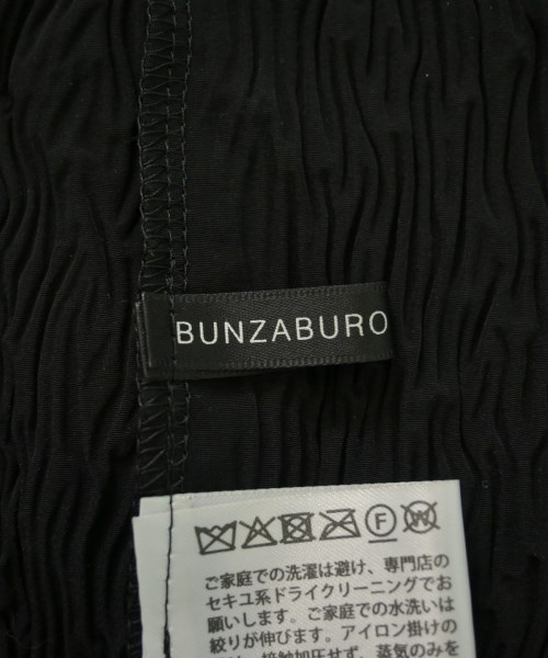 BUNZABURO（ブンザブロウ）ワンピース 黒 サイズ:-(M位) レディース/2200623882023