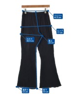 BUNZABURO（ブンザブロウ）スラックス 黒 サイズ:-(M位) レディース/2200623882030