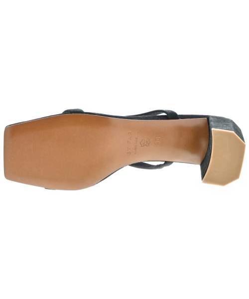 by FAR（バイファー）サンダル 黒 サイズ:EU38(24.5cm位) レディース/2200641595189