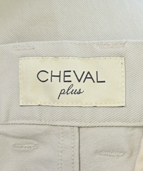 CHEVAL plus（シュヴァルプラス）デニムパンツ 白 サイズ:36(S位) レディース/2200672142017