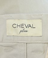 CHEVAL plus（シュヴァルプラス）デニムパンツ 白 サイズ:36(S位) レディース/2200672142017