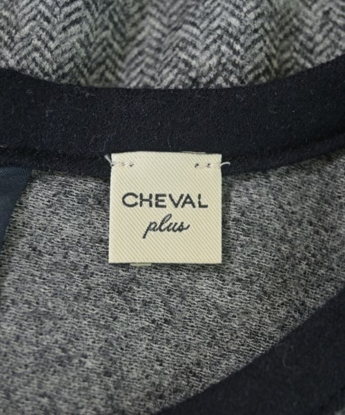 CHEVAL plus（シュヴァルプラス）ワンピース グレー サイズ:36(S位) レディース/2200639780085