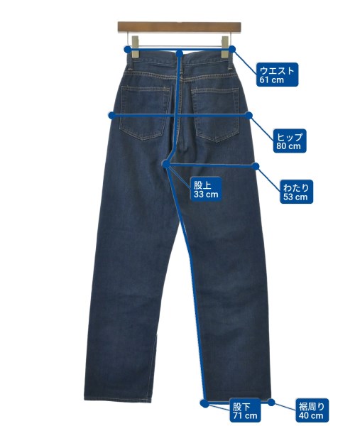 CIOTA（シオタ）デニムパンツ 紺 サイズ:25(S位) レディース/2200620253017