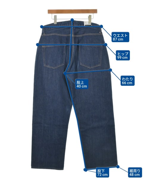 CIOTA（シオタ）デニムパンツ 紺 サイズ:34(XL位) メンズ/2200637824101