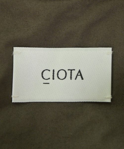 CIOTA（シオタ）ステンカラーコート 茶 サイズ:1(S位) メンズ/2200638209020