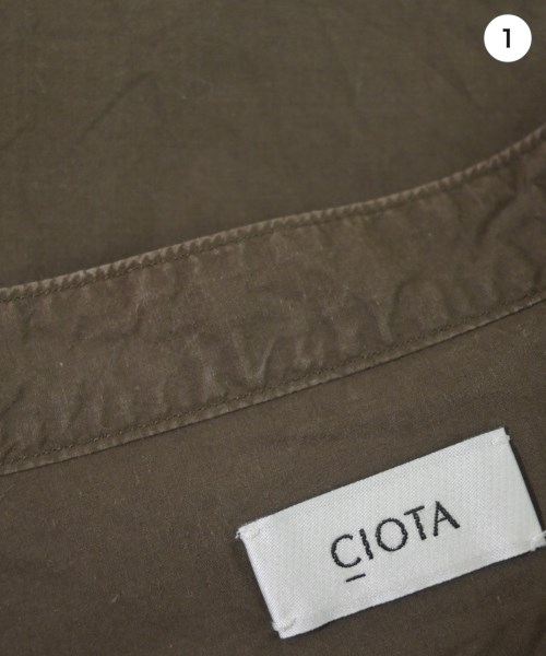 CIOTA（シオタ）カジュアルシャツ 茶 サイズ:5(XXL位) メンズ/2200643983052