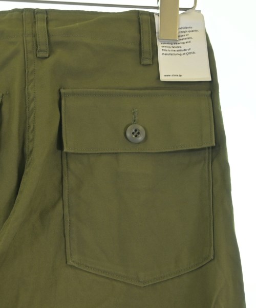 CIOTA（シオタ）カーゴパンツ カーキ サイズ:1(S位) レディース/2200600170020