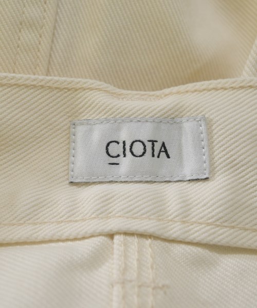 CIOTA（シオタ）デニムパンツ 白 サイズ:5(XXL位) メンズ/2200623298022