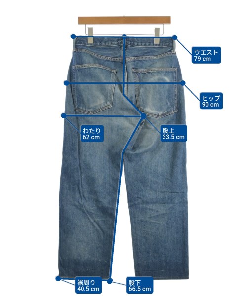CIOTA（シオタ）デニムパンツ 青 サイズ:32(L位) メンズ/2200627382086