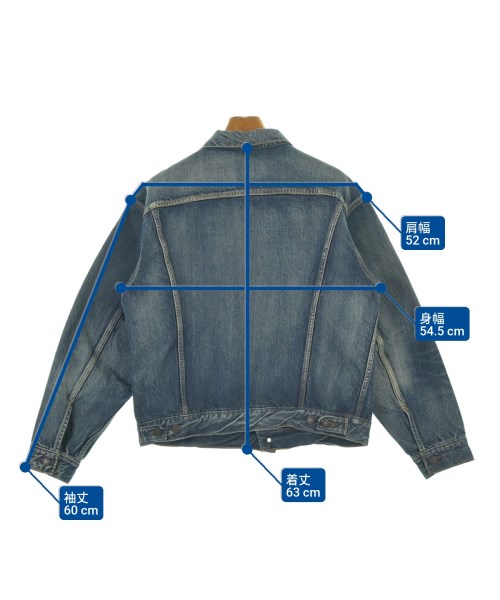 CIOTA（シオタ）デニムジャケット 紺 サイズ:44(S位) メンズ/2200633175016