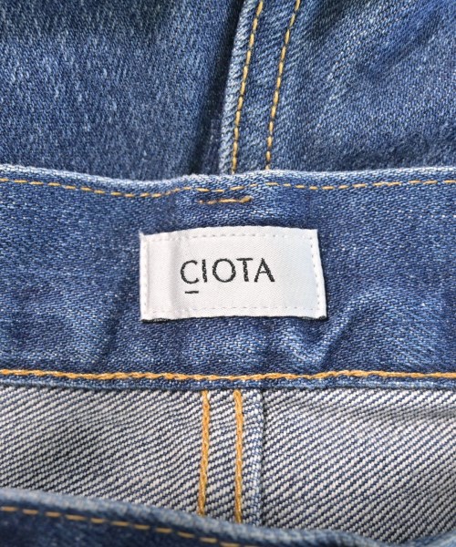 CIOTA（シオタ）デニムパンツ 青 サイズ:27(M位) レディース/2200602050092