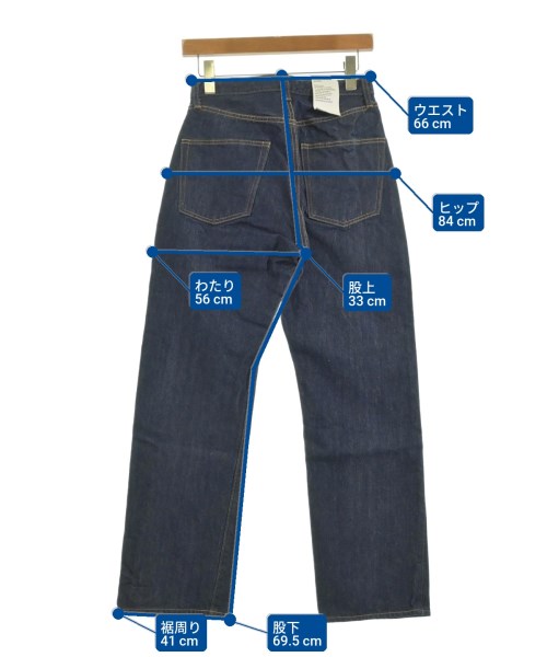 CIOTA（シオタ）デニムパンツ 紺 サイズ:26(M位) レディース/2200605926028