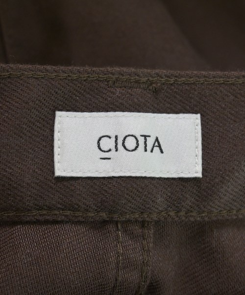 CIOTA（シオタ）チノパン 茶 サイズ:4(XL位) メンズ/2200607291032