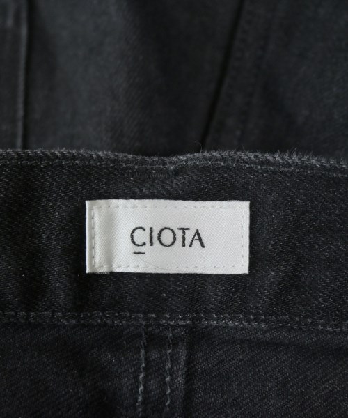 CIOTA（シオタ）デニムパンツ 黒 サイズ:30(M位) メンズ/2200673036025