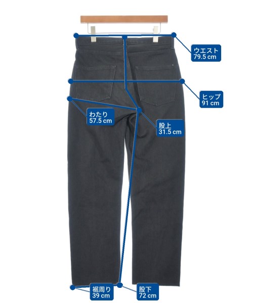 CIOTA（シオタ）デニムパンツ 黒 サイズ:30(M位) メンズ/2200673036025