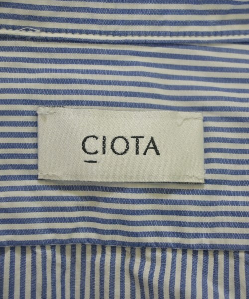 CIOTA（シオタ）カジュアルシャツ 青 サイズ:4(XL位) メンズ/2200675909082
