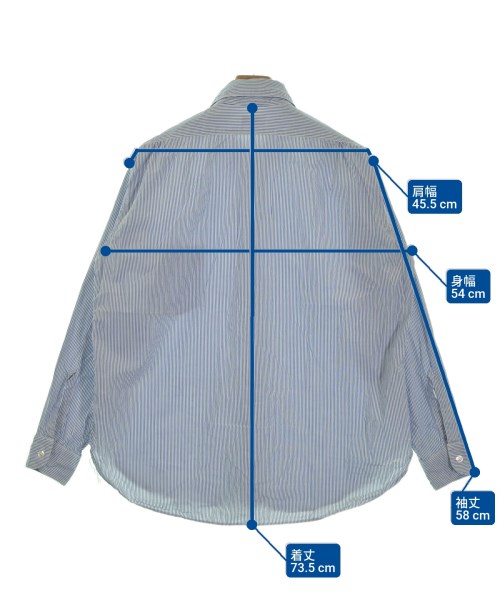 CIOTA（シオタ）カジュアルシャツ 青 サイズ:4(XL位) メンズ/2200675909082