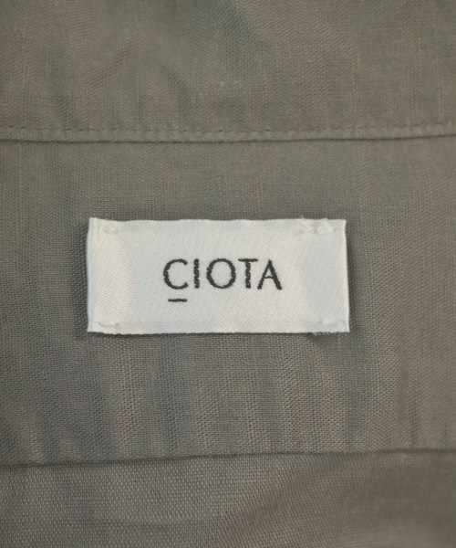 CIOTA（シオタ）カジュアルシャツ グレー サイズ:5(XXL位) メンズ/2200677392035