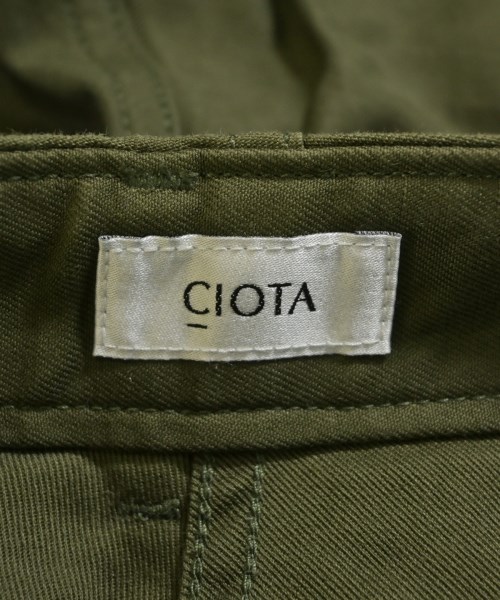 CIOTA（シオタ）チノパン カーキ サイズ:1(S位) レディース/2200649537129