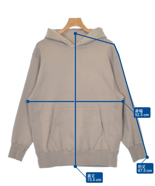 CIOTA（シオタ）パーカー 茶 サイズ:5(XXL位) メンズ/2200655418238