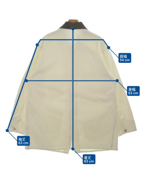 CIOTA（シオタ）カバーオール 白 サイズ:6(XXXL位) メンズ/2200656731077