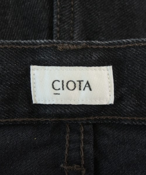 CIOTA（シオタ）デニムパンツ 黒 サイズ:30(M位) メンズ/2200710494085
