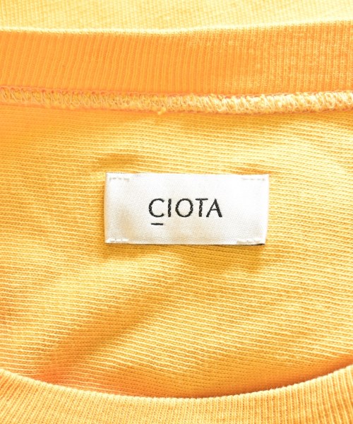 CIOTA（シオタ）Tシャツ・カットソー 黄 サイズ:4(XL位) メンズ/2200712226035