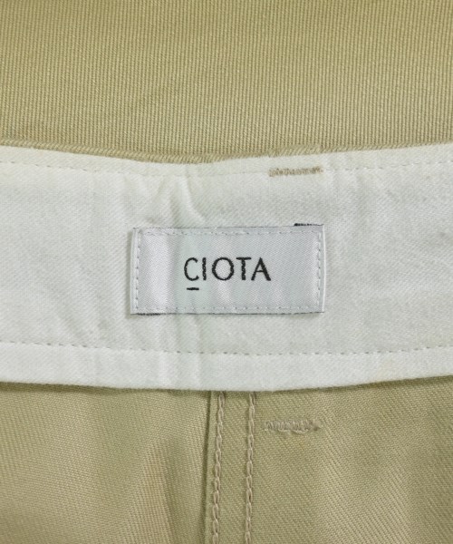 CIOTA（シオタ）チノパン ベージュ サイズ:1(S位) メンズ/2200645040128