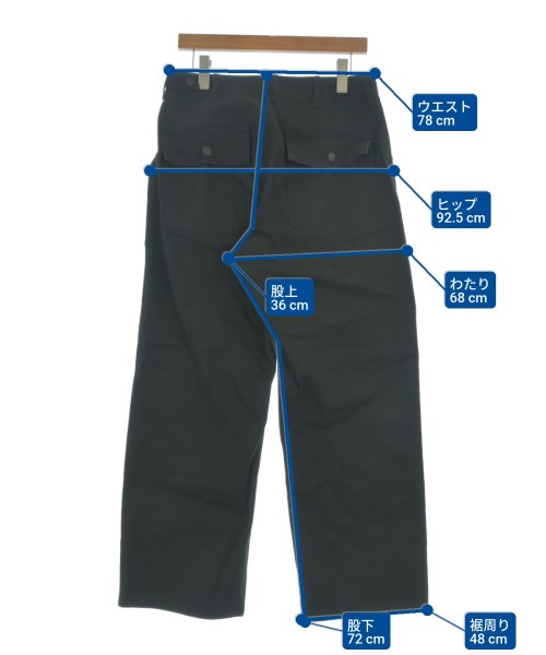 CIOTA（シオタ）カーゴパンツ 黒 サイズ:4(XL位) メンズ/2200647195048