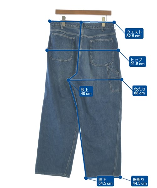 CIOTA（シオタ）デニムパンツ 青 サイズ:6(L位) メンズ/2200649184149