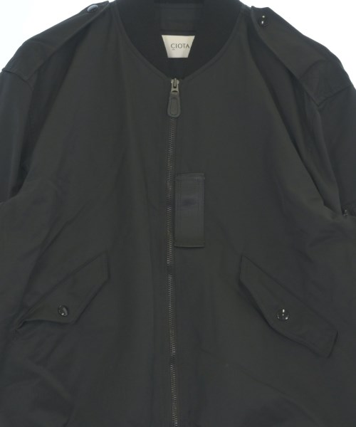 CIOTA（シオタ）ミリタリーブルゾン 黒 サイズ:6(M位) メンズ/2200650271029