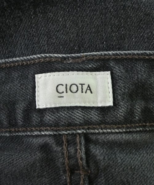 CIOTA（シオタ）デニムパンツ 黒 サイズ:33(L位) メンズ/2200652751062