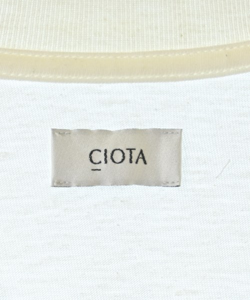 CIOTA（シオタ）Tシャツ・カットソー 白 サイズ:5(XXL位) メンズ/2200704865068