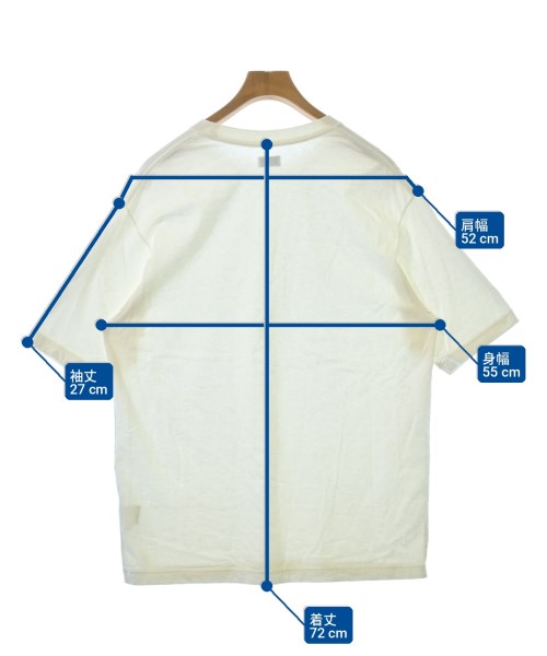 CIOTA（シオタ）Tシャツ・カットソー 白 サイズ:5(XXL位) メンズ/2200704865068
