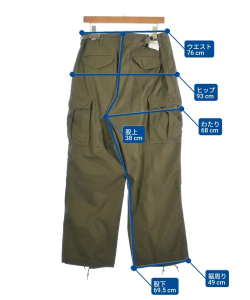 CIOTA（シオタ）カーゴパンツ カーキ サイズ:5(XXL位) メンズ/2200663022069