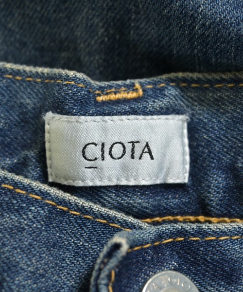 CIOTA（シオタ）デニムパンツ 紺 サイズ:28(L位) レディース/2200657023041